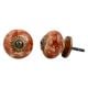 Brown Marble Round Drawer Knob