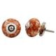 Brown Marble Round Drawer Knob