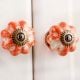 Orange Melon Drawer Knob