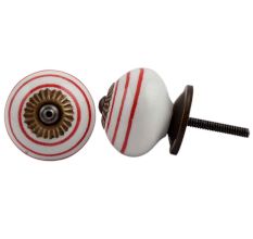 White Red Knob