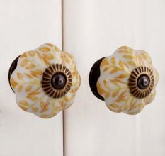 Mustard Leaf Melon Knob