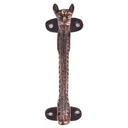 Caste Bronze Tiger Door Handle
