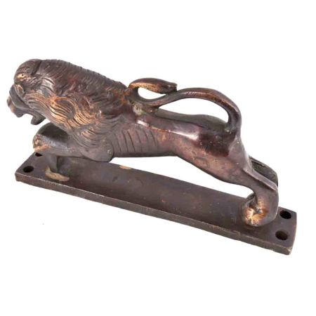 Brass Lion Shaped Door Handles