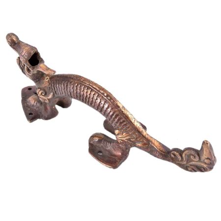 Unusual Image of Dragon In Bronze Door Handle