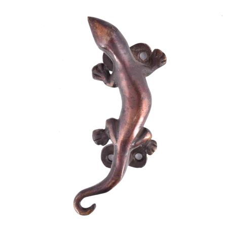 Lizard Design  Brass Door Handle