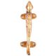 Parrot Door Handles In Golden Colour