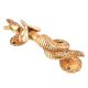 Serpent Naga God Praying Door Handle In  Golden Finish