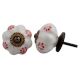 Red Flower Knob