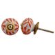 Orange Flower Knob
