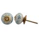 Turquoise Small Flower Knob