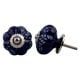 Navy Blue Cut Knob