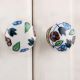 Mixed Floral Flat Knob