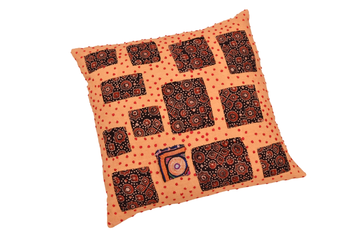 100% Handmade Indian Cushion Cover