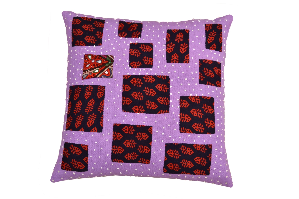 100% Handmade Indian Cushion Cover