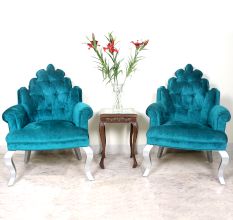 Blue Ricco Chairs