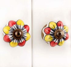 Sun Flower Melon Knob