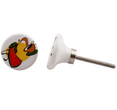 Tea Cup Flat Knob