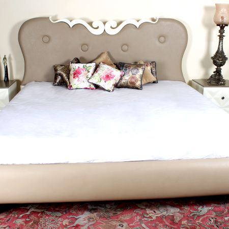 Cream Carina Bed