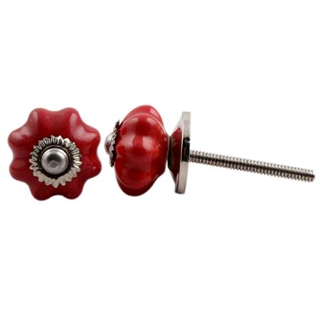 Dark Red Knob Small