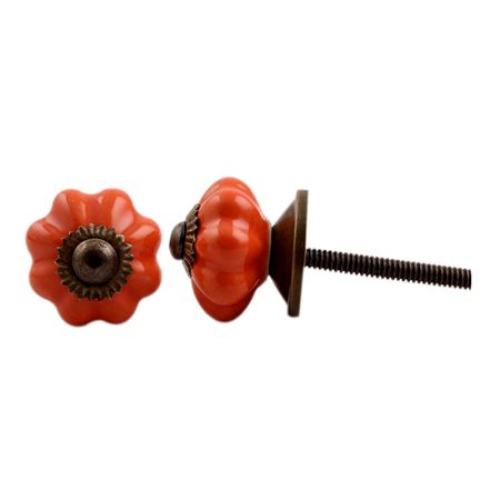 Orange Knob Small