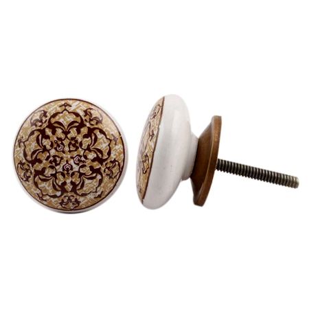 Floral Pattern Knob-02