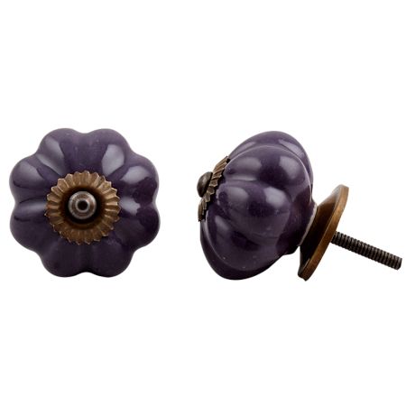 Purple Melon Knob
