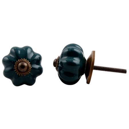 Dark Green Medium Knob