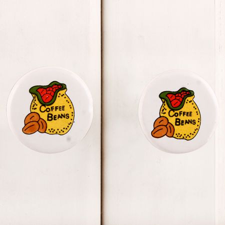 Coffee Beans Flat Knob