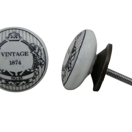 Vintage 1874 Flat Knob (1)