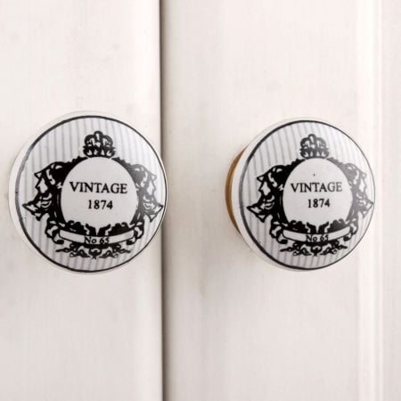 Vintage 1874 Flat Knob (1)