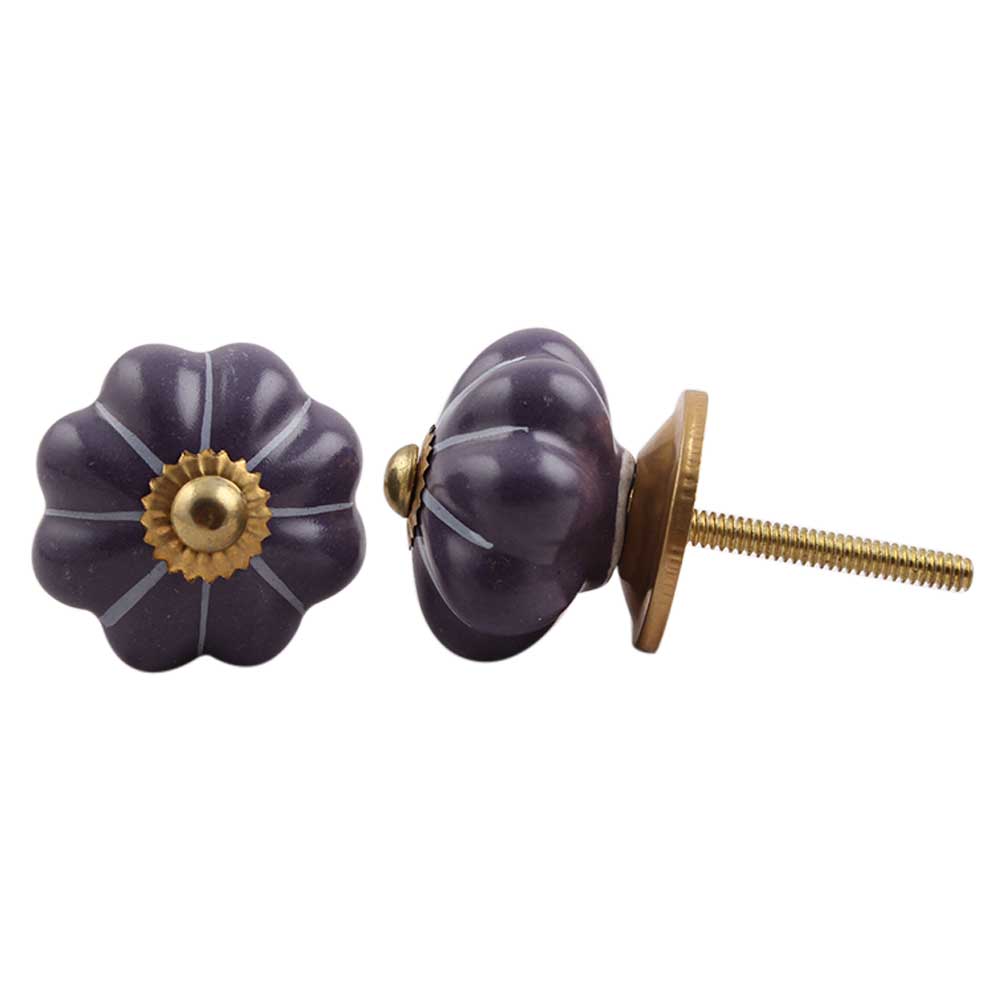 Purple Melon Medium Knob