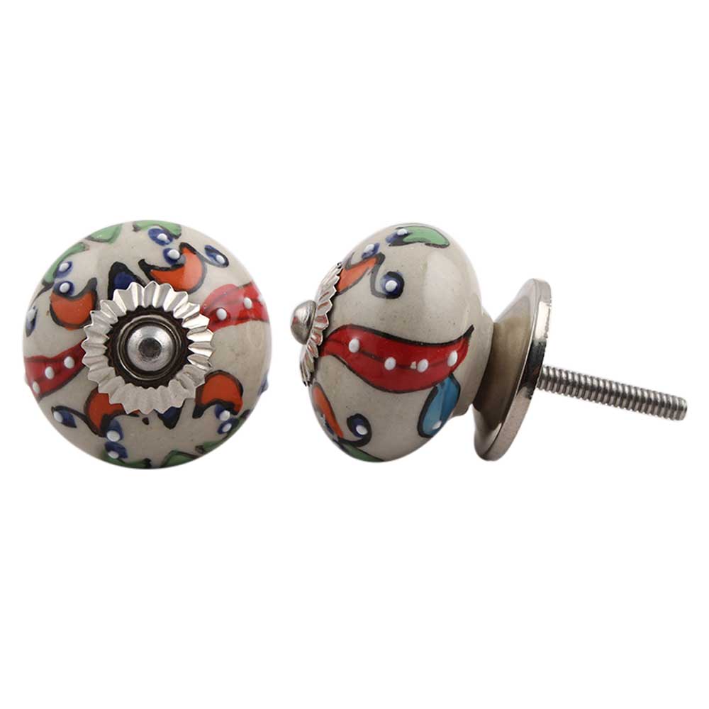 Mixed Color Dresser Knob