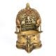 Ornate Gaja Lakshmi Bronze Oil Lamp