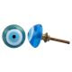 Blue Eyes Glass Drawer Knobs
