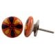 Wheel Floral Pattern Knob