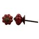 Maroon Melon Knob Small