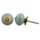 Sage Green Etched Ceramic Knob-37