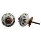 Forest Green Flower Knob