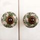 Pea Green Tiny Dresser Knob