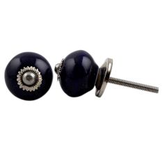 Navy Blue Knob Small