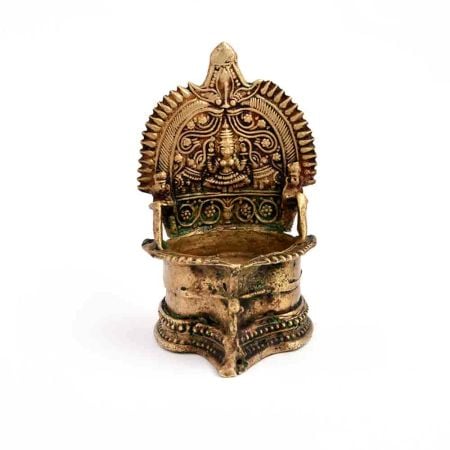 Temple Brass Oil Lamp