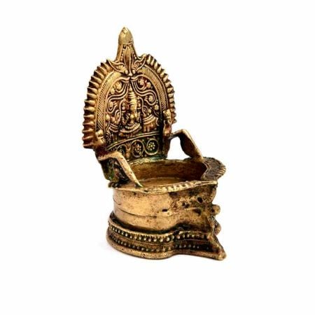 Temple Brass Oil Lamp