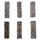 Set of 6 Piece New Mix Wooden Printing Block