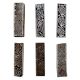 Set of 6 Piece New Mix Wooden Printing Block