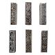 Set of 6 Piece New Mix Wooden Printing Block