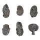 Set of 6 Piece New Mix Wooden Printing Block