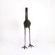 Metal Bronze Crane