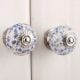 Mixed Print Ceramic Knob