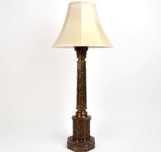 Victorian Style Metal Lamp