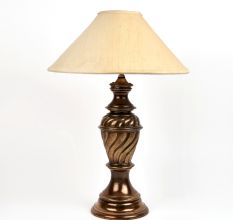 Vintage Metal Urn Lamp Stand